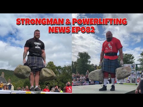 Laurence Shahlaei | Mateusz Kieliszkowski | Tom Stoltman | Strongman & Powerlifting News ep082