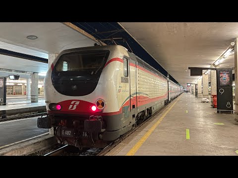 EURONIGHT ROMA-MONACO DI BAVIERA con E402B “Frecciabianca” & “IC Giorno” @FIRENZE S. Maria Novella!