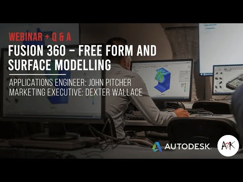 Fusion 360 – Free Form and Surface Modelling