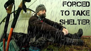 It Started out NICE anyways - Winter Wild Camping in Heavy Rain