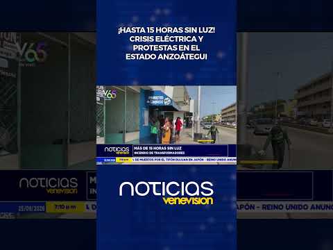 Apagones e incendios de transformadores azotan a comunidades en Anzoátegui