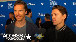 Benedict Cumberbatch & Tom Holland On Fan Reaction To 'Avengers: Infinity War' Footage At D23