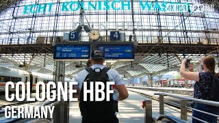 Cologne Hauptbahnhof - 🇩🇪 Germany [4K HDR] Walking Tour