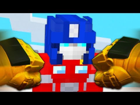 REALISTIC TRANSFORMERS - Bumblebee VS Optimus Prime! (Realistic Minecraft)