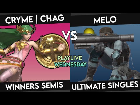 BNB Playlive Wednesday 1 - Cryme | Chag (Palutena) VS Melo (Snake) Winners Semis