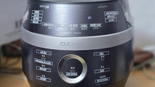 INSTRUCTIONS FOR USING CUCKOO RICE COOKER CODE JHP1010FC