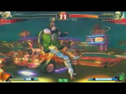 Street Fighter 4 - Kurisuto (RU) vs Masatsugu (SA) - Semi Final Pool C