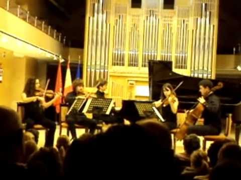 Chopin: 3er mov. entero Piano Concerto Nº2 Fa m, Op.21. RAMÓN GRAU Y CUARTETO CUERDA