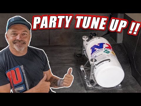 It works So Awesome I Can't Believe It ! The Nitrous Express Turbo Spooler Installed And Tested.