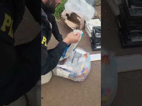 Cesta básica da droga é apreendida pela PRF em Morrinhos/GO