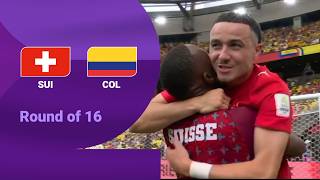 Download lagu Switzerland vs Colombia | Round of 16 | FIFA World Cup 2026™ Highlights mp3