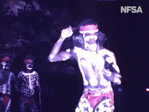 Rare footage of David Gulpilil dancing, 1979