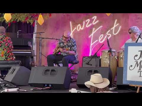 John Mooney playing 'Shortnin Bread' Jazz Fest 2025