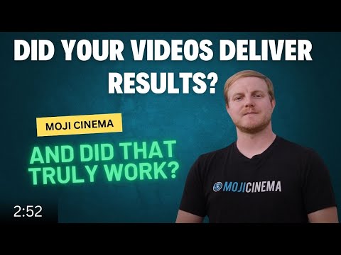 Getting You Measurable ROI Results Through Video - Moji Cinema