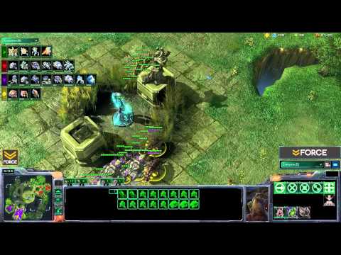 StarCraft 2 - 2v2 MaNa [P] ThorZain [T] vs Kas [T] Aristeo [Z] G1 (Commentary)