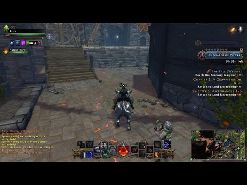 Neverwinter The Harper Bard Companion (its broken in a bad way)