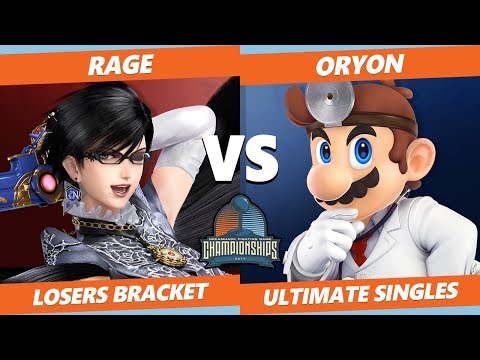DH Winter 2019 - Rage (Bayonetta) Vs. LSE | Oryon (Wolf, Dr. Mario) Smash Ultimate Tournament Losers