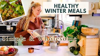 Simple HEALTHY Things To Cook At Home | WINTER FAMILY MEAL IDEAS