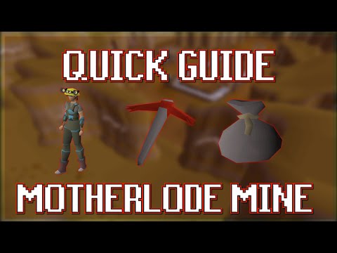 Quick Guide to Motherlode Mine in OSRS