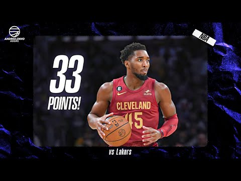 Donovan Mitchell Full Highlights vs Lakers ● 33 POINTS! ● 06.11.22 ● 1080P 60 FPS