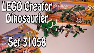 Test: LEGO Dinosaurier (Creator Set 31058 Review deutsch)