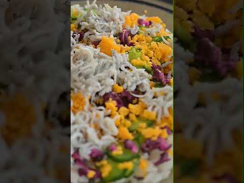 お盆休み応援 10分でおもてなし #レシピ  【しらすの #ちらし寿司 】→詳しくは動画本編で!! #きじまごはん #きじまりゅうた #料理