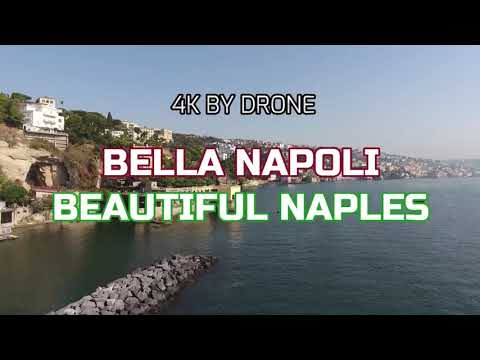 Beautiful Naples by Drone, Best Italian Music, Famous Italian Singer Mina Mazzini