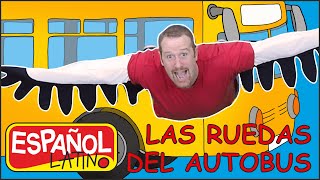 Las Ruedas del Autobús | Steve and Maggie Español Latino | Free Printables