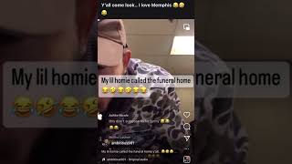 Memphis Man call NJ Ford funeral home online asking if Gucci mane paid for Scar funeral on live 😣😣