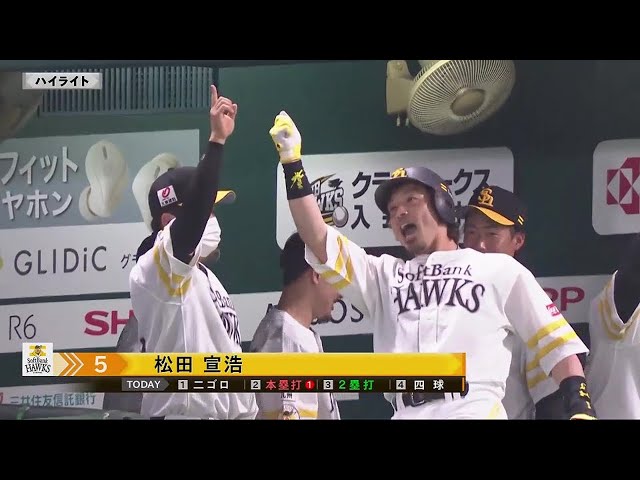 3月16日 ホークス対タイガース ハイライト