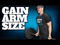 Grow BIGGER Arms Fast! Follow Along Barbell Arm Workout
