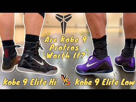 Kobe 9 Elite Hi vs Kobe 9 Elite Low Performance Review - Are Kobe 9 Protros Worth It?