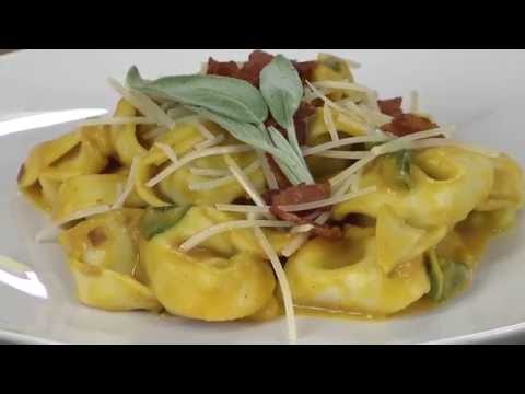 Tortellini with Pumpkin Sage Sauce