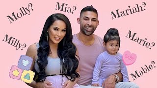 Revealing Our Baby Girl’s Name 😱 * Pregnancy Update | Dhar and Laura