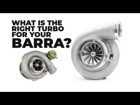 What is the RIGHT TURBO for your FORD BARRA engine?