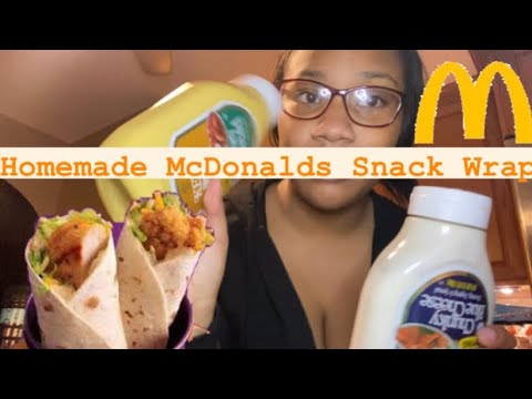 How to make a McDonald’s Snack wrap at home | Cooking with X Ep.1