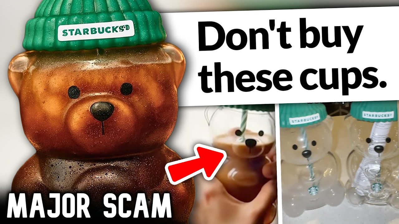 Starbucks Bear Cup Drama Gets Worse, Customers Say They're Being Scammed