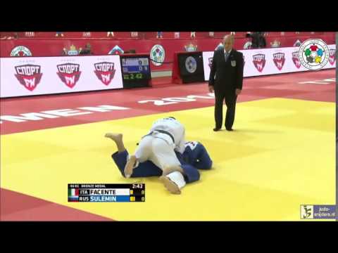 Judo 2014 Grand Slam Tyumen: Facente (ITA) - Sulemin (RUS) [-90kg] bronze