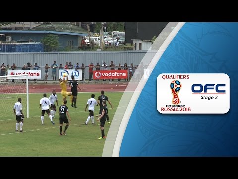 OFC Stage 3 2018 FIFA World Cup Qualifier | Fiji v New Zealand Highlights