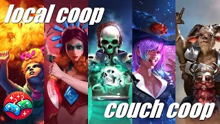 Local co-op in Warlocks 2 God Slayers (multiplayer games)