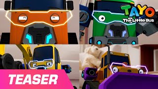Download lagu BILLY POCO l Tayo Strong Heavy Vehicles Rangers show up! l Heavy Vehicles song l Tayo the Little Bus mp3