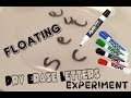 Floating Dry Erase Letters Experiment Floating Dry Erase Trick