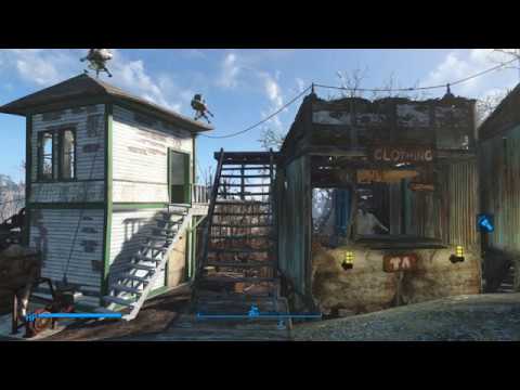 Fallout 4 No Mods Oberland Station Tour