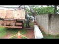 Entrega Brinquedoteca e troca de transformador