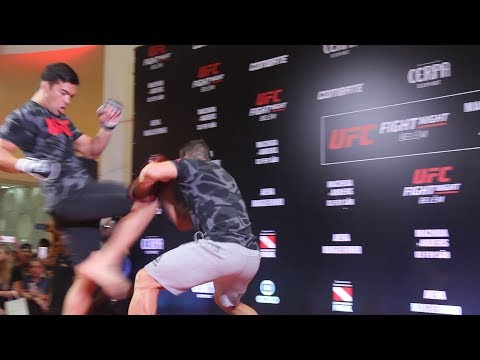 Lyoto Machida UFC Belem Open Workout Highlights  - MMA Fighting