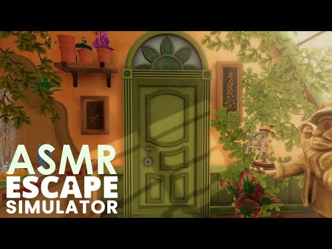 Can I Escape Before You Fall Asleep? Escape Simulator ASMR (close ear to ear male whispers)