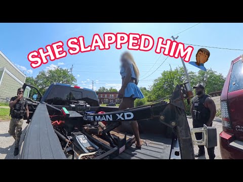 She tried to fight my partner smh (Repo)