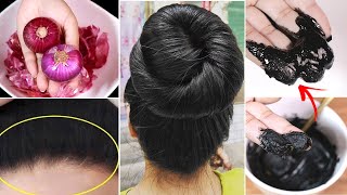 Apply ONION Peel on Your Hair and see the Magic - 100 % Naturally Black Hair Colour at Home