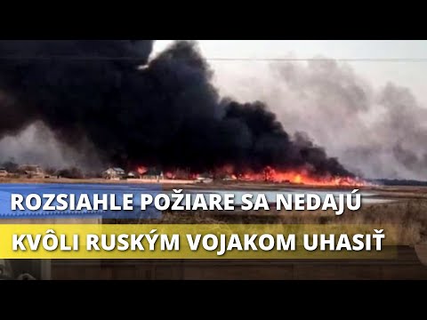 VOJNA NA UKRAJINE – Rusi zámerne ničia biosferickú rezerváciu na Ukrajine