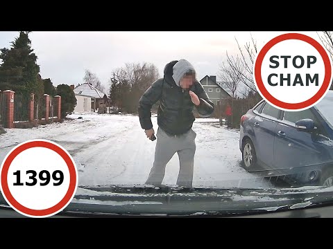 Stop Cham #1399 - Niebezpieczne i chamskie sytuacje na drogach